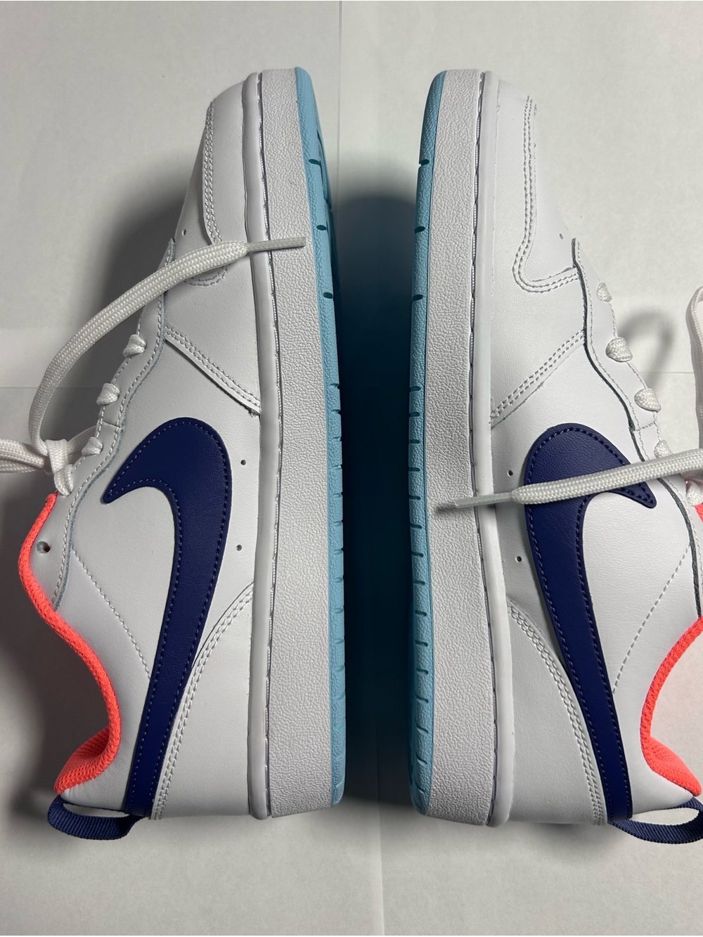 (NWOB) Nike Court Borough Low 2 GS, Size 7Y (Women's Size 8.5) - Style BQ5448-11